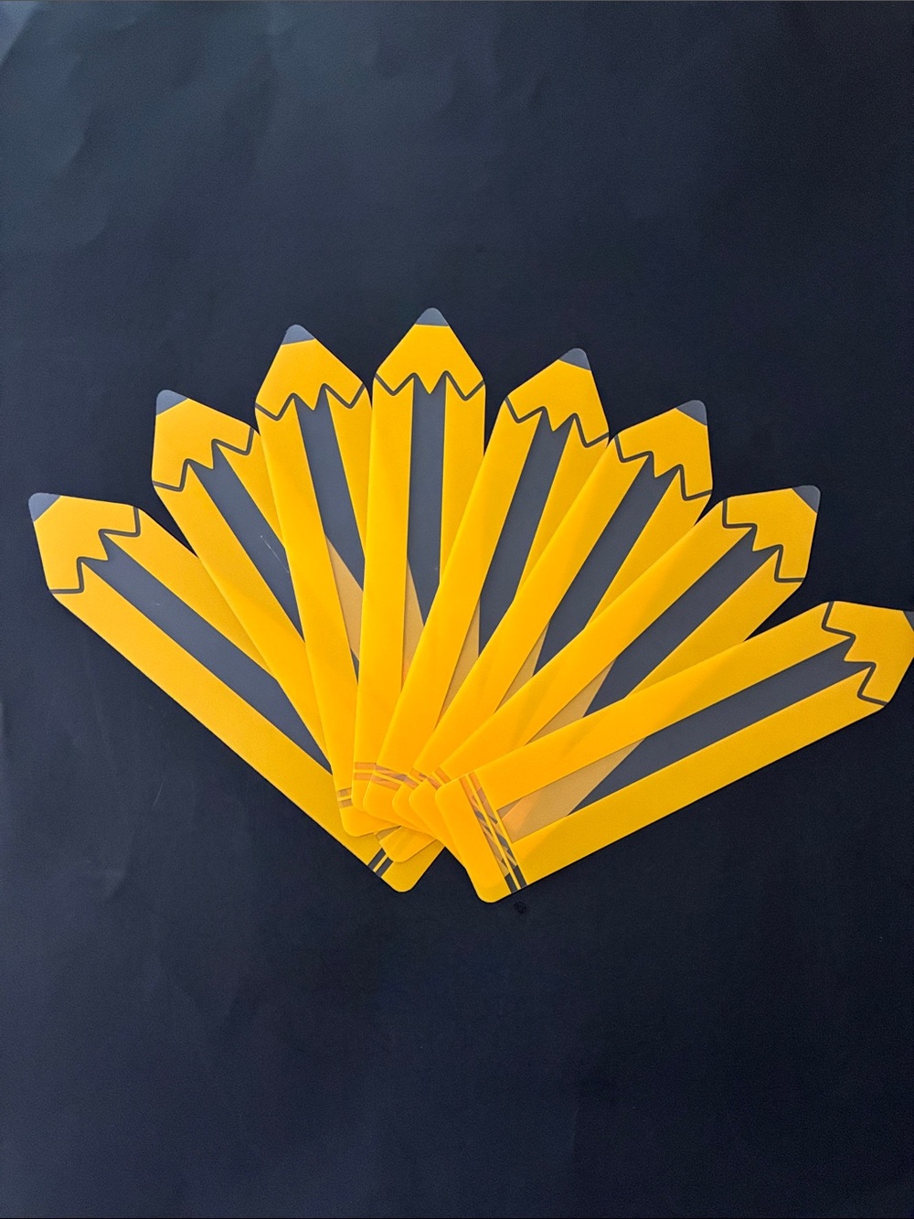 PENCIL SHAPED GUIDED READING STRIPS (set of 8)